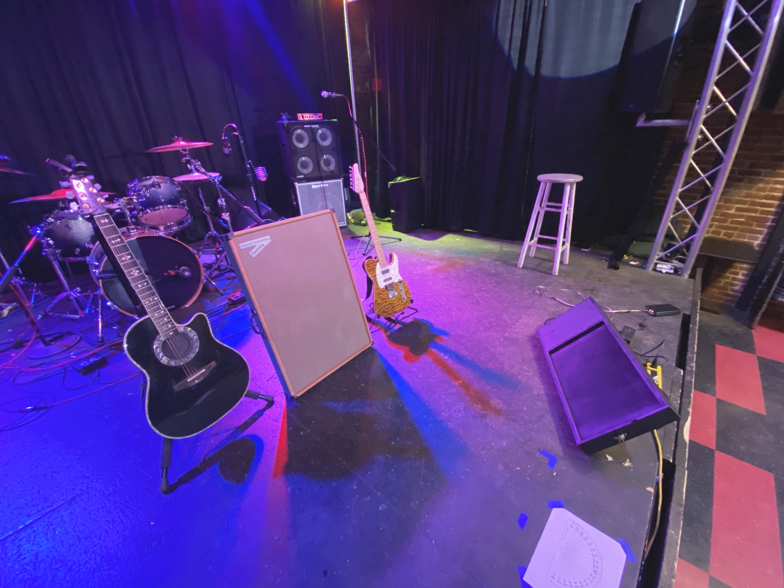 Model Twenty and Stage monitor prototype Stage Monitor